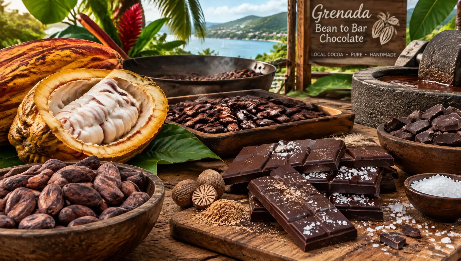 Grenada Chocolate Making